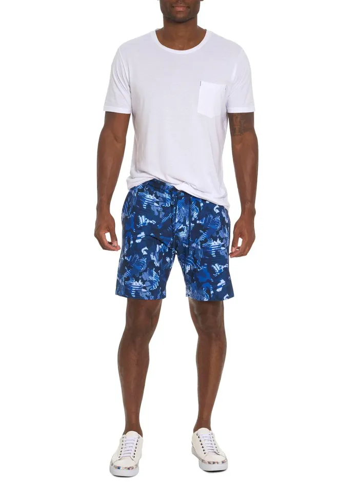 Men Shorts and Swim Robert Graham BLUES CLUB PERFORMANCE SHORT Blue