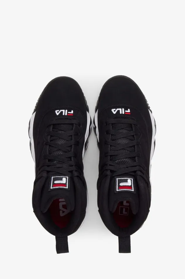 Men Sneakers Fila MB 014 Black White Fila Red