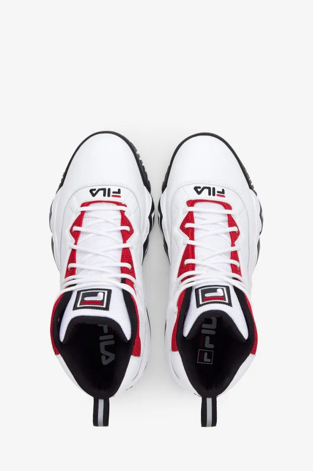 Men Sneakers Fila MB 113 White Black Fila Red