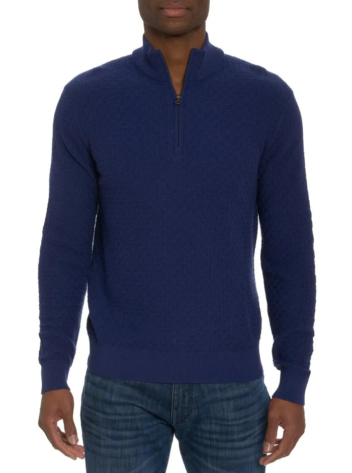 Men Sweaters Robert Graham REISMAN SWEATER Black