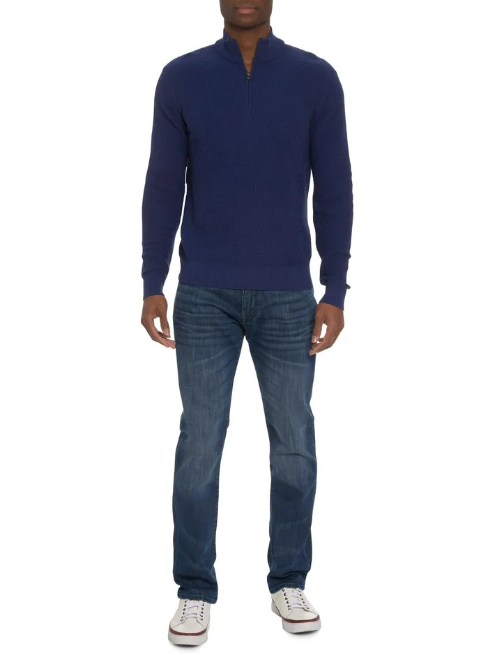 Men Sweaters Robert Graham REISMAN SWEATER Black