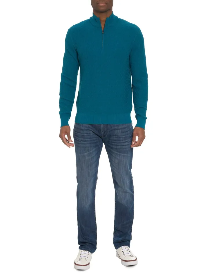 Men Sweaters Robert Graham REISMAN SWEATER Black