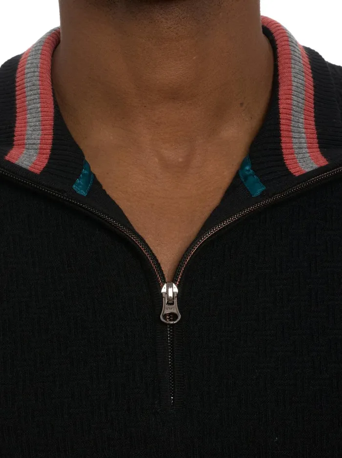 Men Sweaters Robert Graham REISMAN SWEATER Black