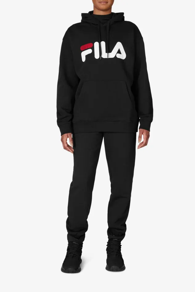 Men Sweatshirts and Hoodies Fila Classic Relaxed Fila Logo Hoodie
