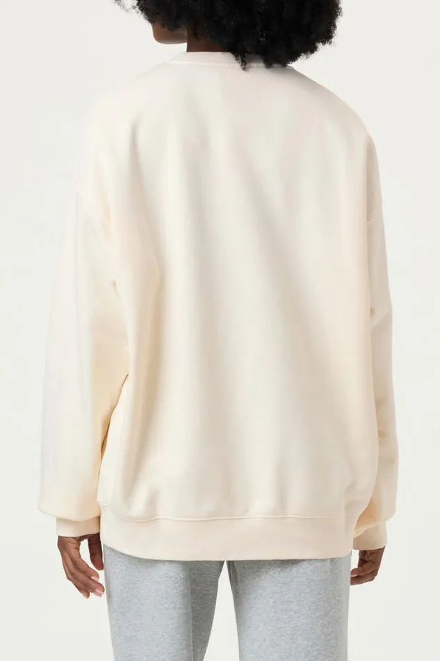 Men Sweatshirts and Hoodies Fila Classic Relaxed Sweatshirt 920 Gardenia Men Sweatshirts and Hoodies Fila Classic Relaxed Sweatshirt 920 Gardenia
