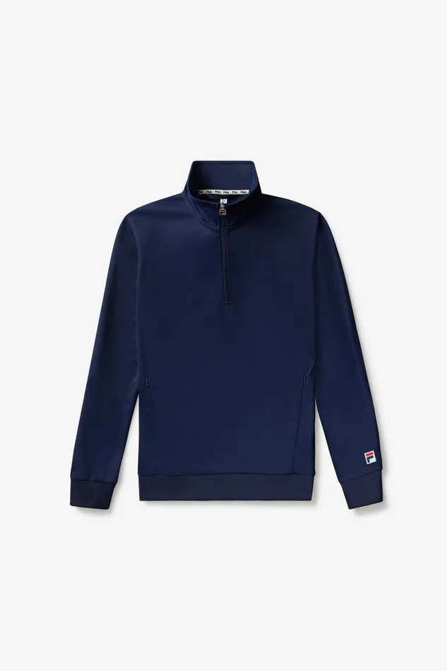 Men Tennis Fila Long Sleeve 14 Zip