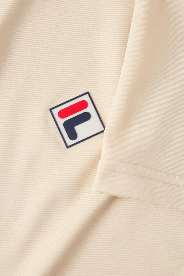 Men Tennis Fila Short Sleeve Crewneck 920 Angora