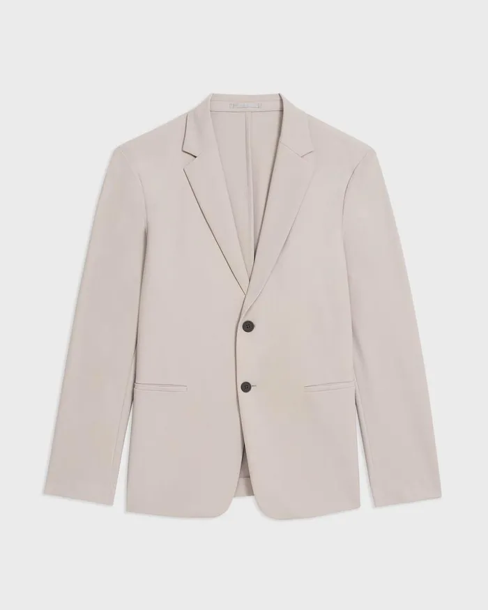Men Theory Blazers Jackets Clinton Blazer In Precision Ponte Putty