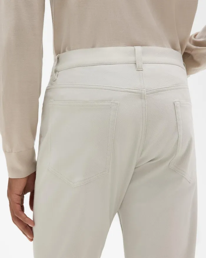 Men Theory Pants Raffi 5Pocket Pant In Neoteric Twill Limestone