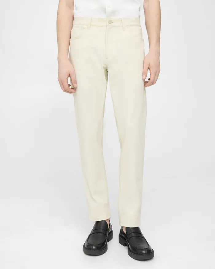 Men Theory Pants SlimFit 5Pocket Pant In Neoteric Twill Warm Ivory