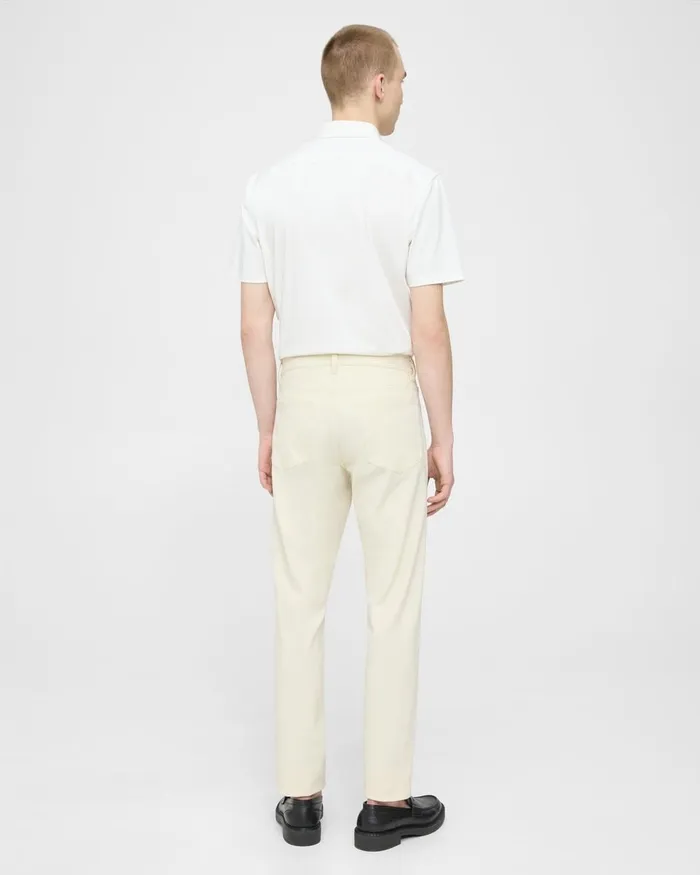 Men Theory Pants SlimFit 5Pocket Pant In Neoteric Twill Warm Ivory