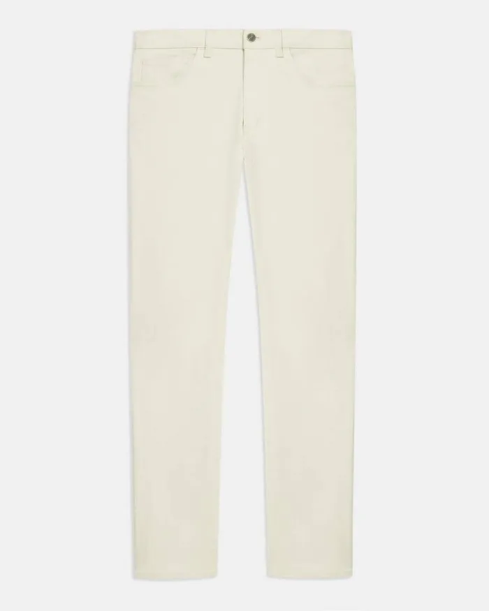 Men Theory Pants SlimFit 5Pocket Pant In Neoteric Twill Warm Ivory