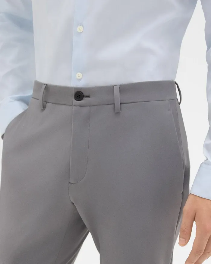 Men Theory Pants Zaine Pant In Precision Ponte Stone