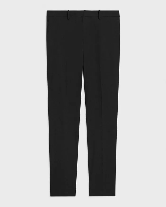 Men Theory Pants Zaine Pant In Stretch Cotton Black