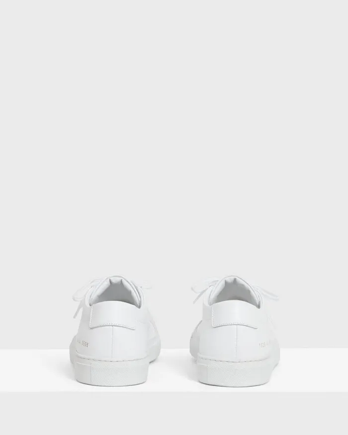 Men Theory Shoes Common Projects Original Achilles Sneakers White