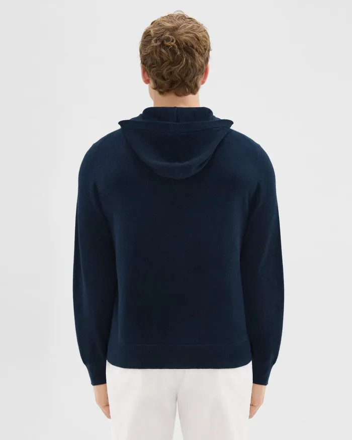 Men Theory Sweatshirts Hoodies Hilles Hoodie In Cashmere Baltic