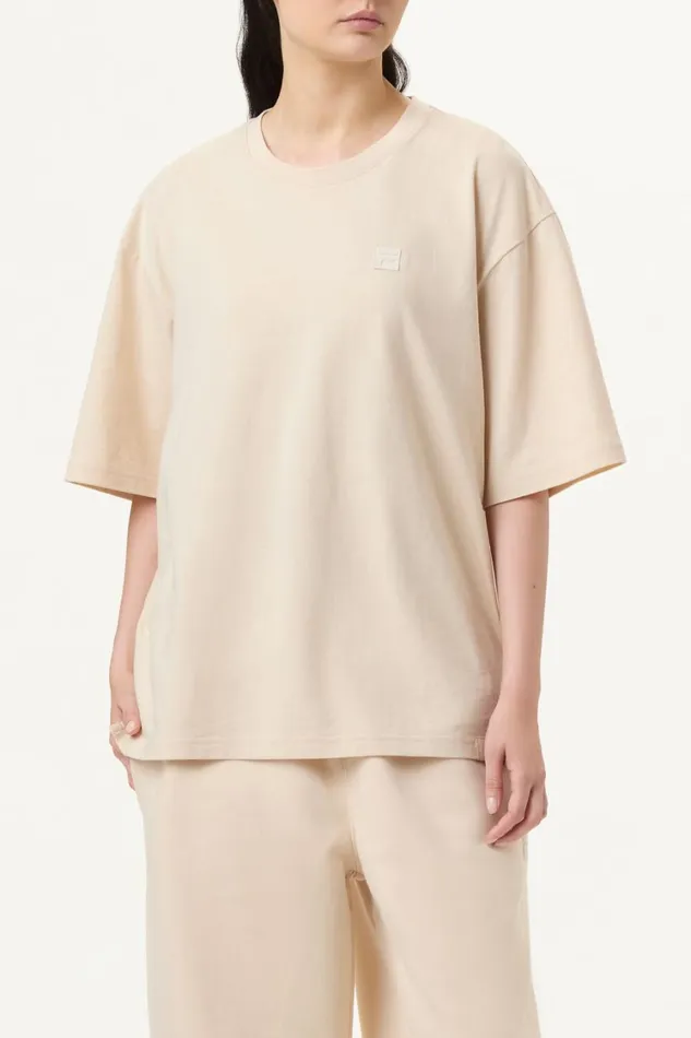 Men Tops and TShirts Fila Apex Relaxed Box Tee 922 Brazilian Sand Men Tops and TShirts Fila Apex Relaxed Box Tee 922 Brazilian Sand