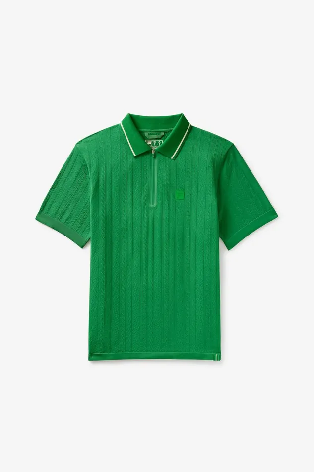 Men Tops and TShirts Fila Challenger Cable Zip Polo 300 Amazon