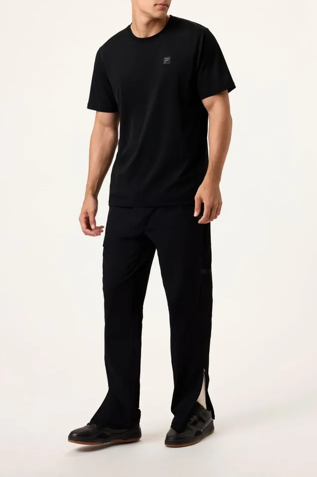 Men Tops and TShirts Fila Everyday Ace Tee 001 Black Men Tops and TShirts Fila Everyday Ace Tee 001 Black