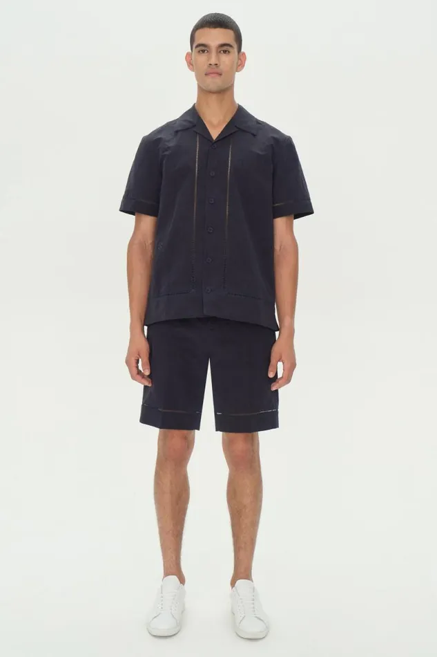 Men Tops and TShirts Jonathan Simkhai Marco Shirt
