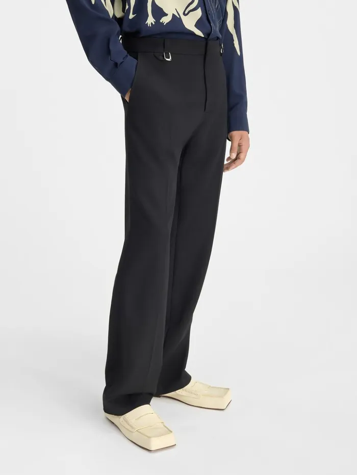 Men Trousers and Shorts JACQUEMUS The Melo Pants Black Men Trousers and Shorts JACQUEMUS The Melo Pants Black