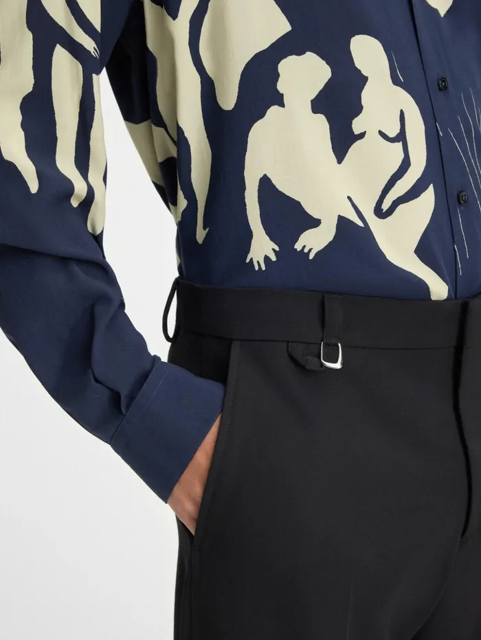 Men Trousers and Shorts JACQUEMUS The Melo Pants Black Men Trousers and Shorts JACQUEMUS The Melo Pants Black