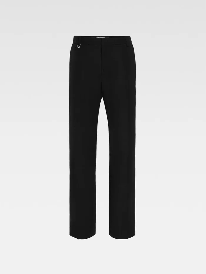 Men Trousers and Shorts JACQUEMUS The Melo Pants Black Men Trousers and Shorts JACQUEMUS The Melo Pants Black