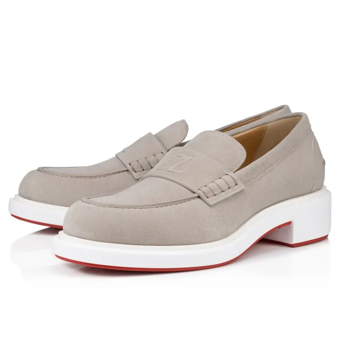 Men Urbino Moc Loafers 8211 Calf Leather And Suede 8211 Goose Christian Louboutin Loafers and Moccasins