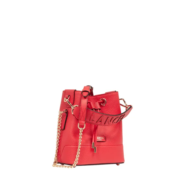 Mini Bucket Bag Kiss Red Women Lancel Mini Bags Mini Bucket Bag Kiss Red Women Lancel Mini Bags