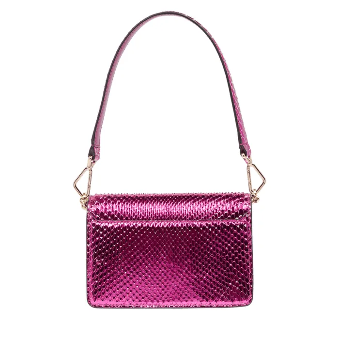Mini Flap Bag Fuschia Women Lancel Shoulder Bags Mini Flap Bag Fuschia Women Lancel Shoulder Bags
