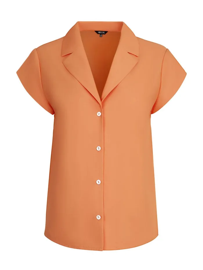 Misook Short PuffSleeve Poplin Blouse Women Blouses and Shirts Misook Short PuffSleeve Poplin Blouse Women Blouses and Shirts