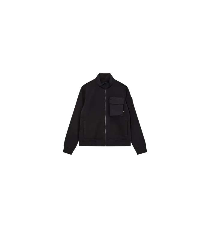 MMGComan Sweat Cardigan Black Men Sweatshirts MOS MOSH MMGComan Sweat Cardigan Black Men Sweatshirts MOS MOSH
