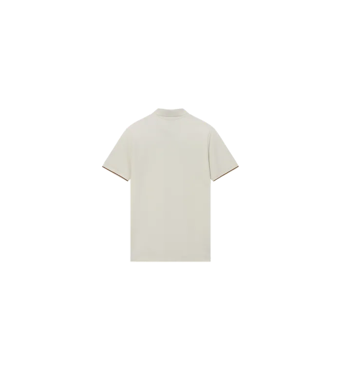 MMGHarvey Polo Ss Tee Offwhite Tees MOS MOSH Men MMGHarvey Polo Ss Tee Offwhite Tees MOS MOSH Men