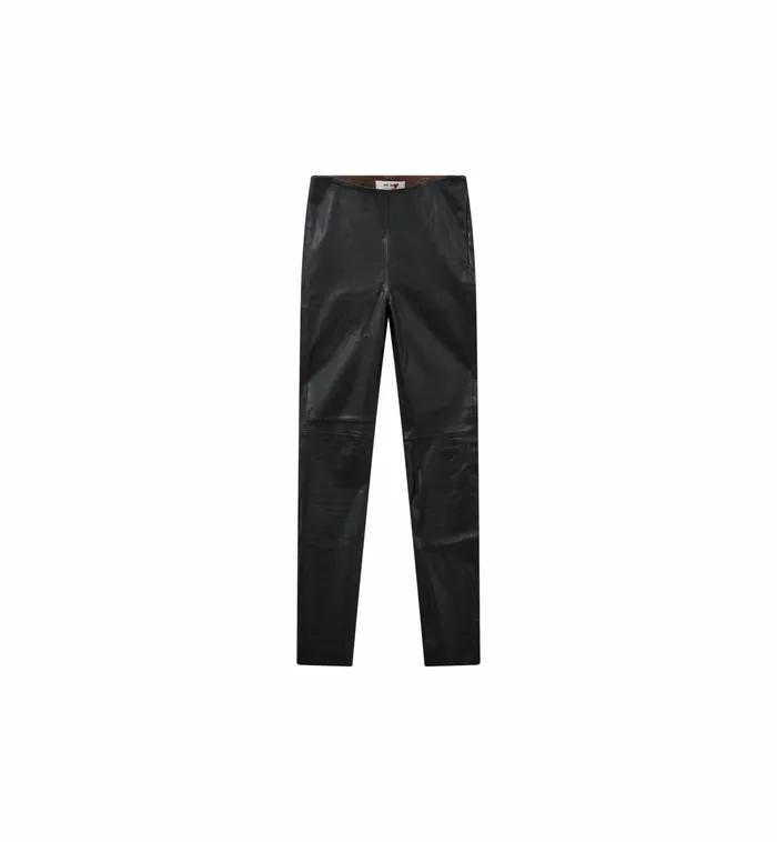 MOS MOSH MMLucille Stretch Leather Legging Black Women Leather