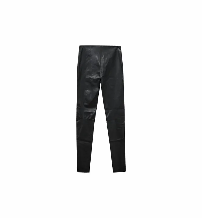 MOS MOSH MMLucille Stretch Leather Legging Black Women Leather