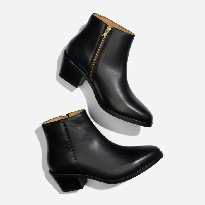 Nisolo Boots Women Marisa Inside Zip Boot Black Nisolo Boots Women Marisa Inside Zip Boot Black