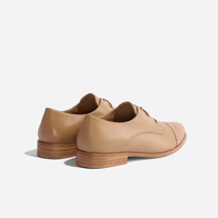 Nisolo Loafers and Mules Women Emilia Cap Toe Oxford Almond Black Nisolo Loafers and Mules Women Emilia Cap Toe Oxford Almond Black