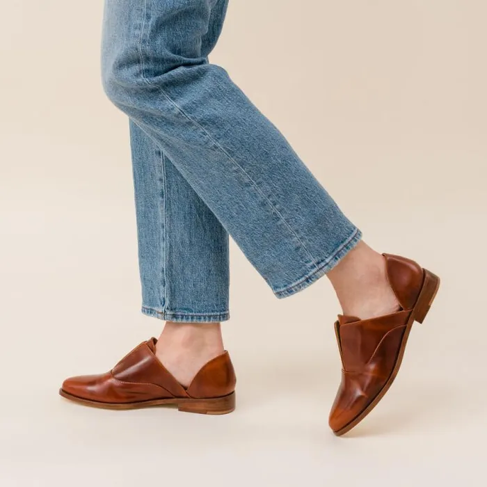 Nisolo Loafers and Mules Women Emma D039Orsay Oxford 20 Brandy Nisolo Loafers and Mules Women Emma D039Orsay Oxford 20 Brandy