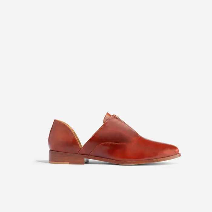 Nisolo Loafers and Mules Women Emma D039Orsay Oxford 20 Brandy Nisolo Loafers and Mules Women Emma D039Orsay Oxford 20 Brandy