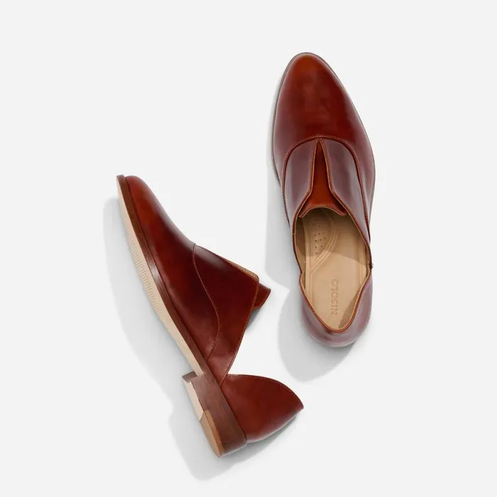 Nisolo Loafers and Mules Women Emma D039Orsay Oxford 20 Brandy Nisolo Loafers and Mules Women Emma D039Orsay Oxford 20 Brandy