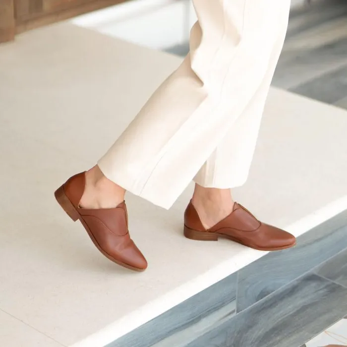 Nisolo Loafers and Mules Women Emma D039Orsay Oxford 20 Brandy Nisolo Loafers and Mules Women Emma D039Orsay Oxford 20 Brandy