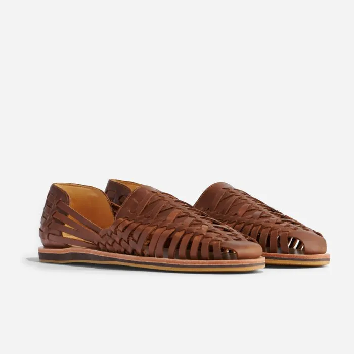 Nisolo Oxfords and Loafers Men Huarache Sandal Brown Nisolo Oxfords and Loafers Men Huarache Sandal Brown