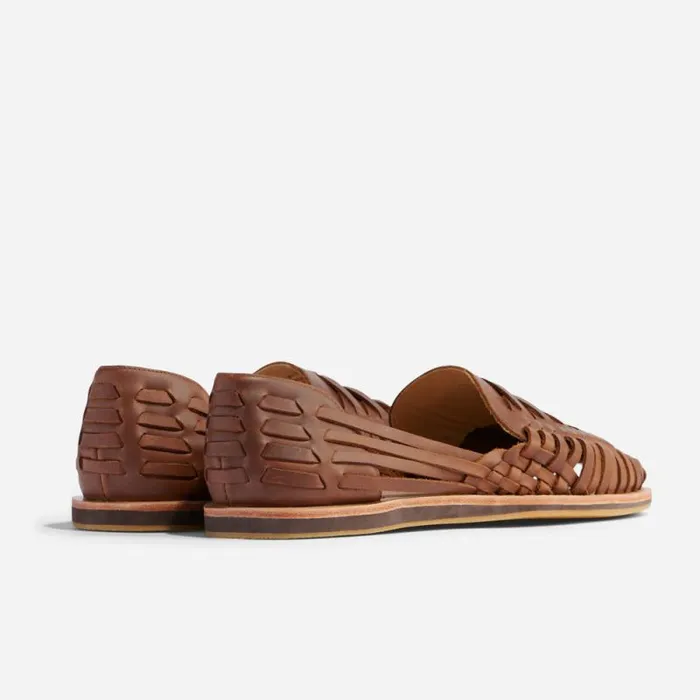 Nisolo Oxfords and Loafers Men Huarache Sandal Brown Nisolo Oxfords and Loafers Men Huarache Sandal Brown