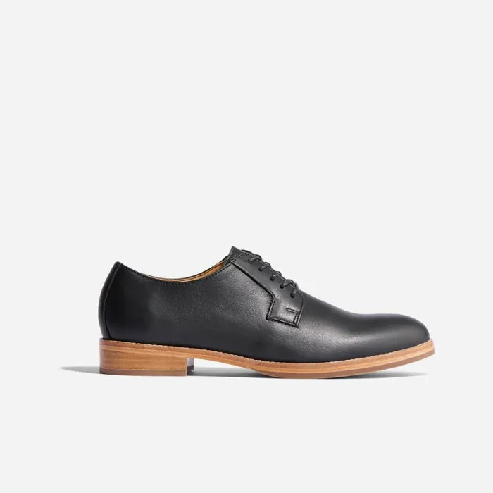 Nisolo Oxfords and Loafers Men Rey Everyday Derby Black Nisolo Oxfords and Loafers Men Rey Everyday Derby Black