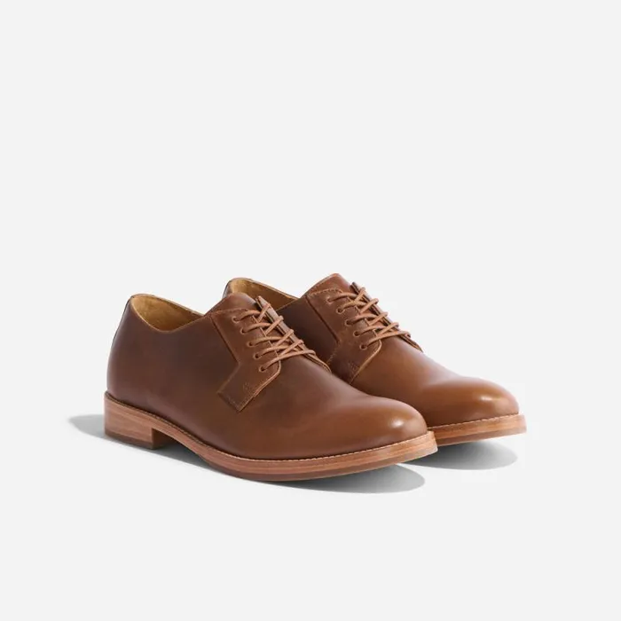 Nisolo Oxfords and Loafers Men Rey Everyday Derby Brown