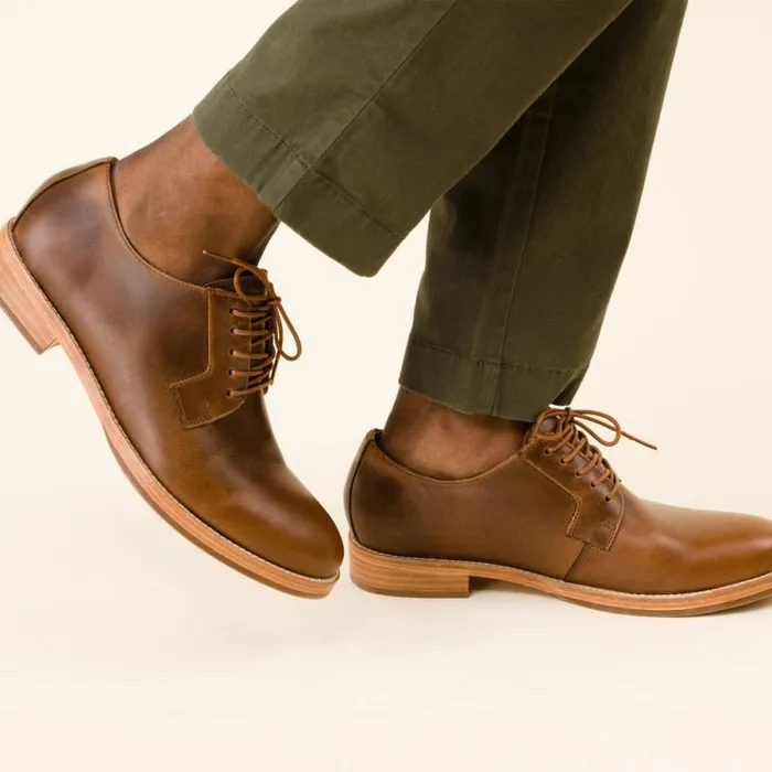 Nisolo Oxfords and Loafers Men Rey Everyday Derby Brown Nisolo Oxfords and Loafers Men Rey Everyday Derby Brown