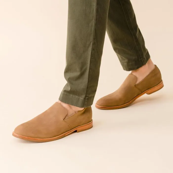 Nisolo Oxfords and Loafers Men Rio SlipOn Loafer Tobacco