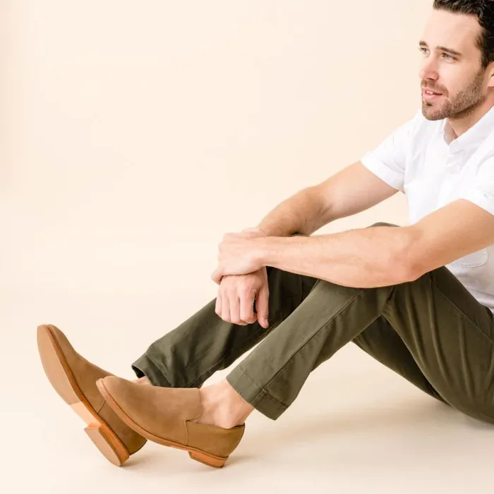 Nisolo Oxfords and Loafers Men Rio SlipOn Loafer Tobacco