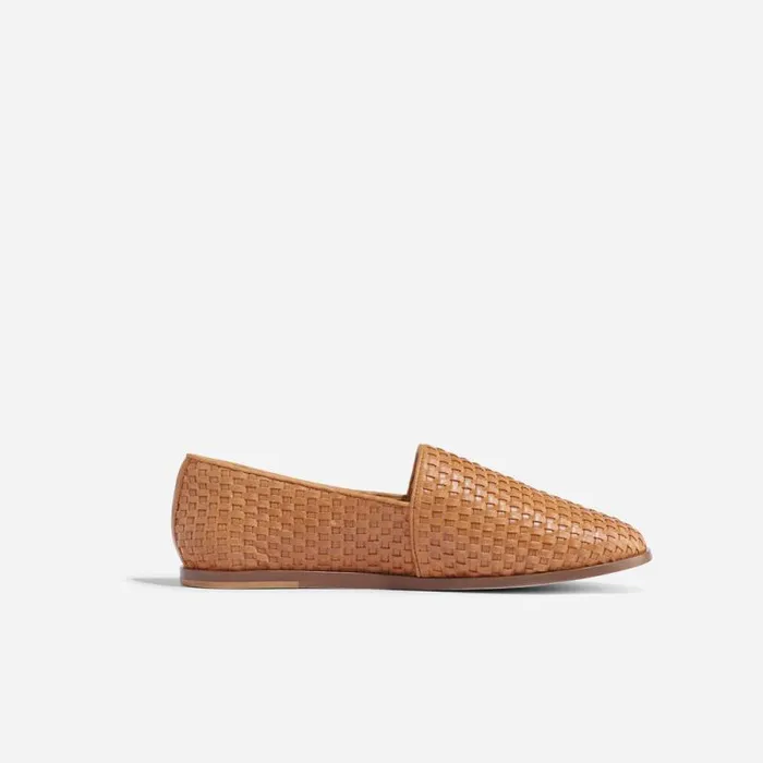 Nisolo Sandals and Slip Ons Men Alejandro Woven Slip On 20 Woven Brown