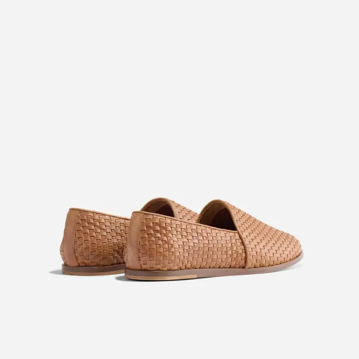 Nisolo Sandals and Slip Ons Men Alejandro Woven Slip On 20 Woven Brown